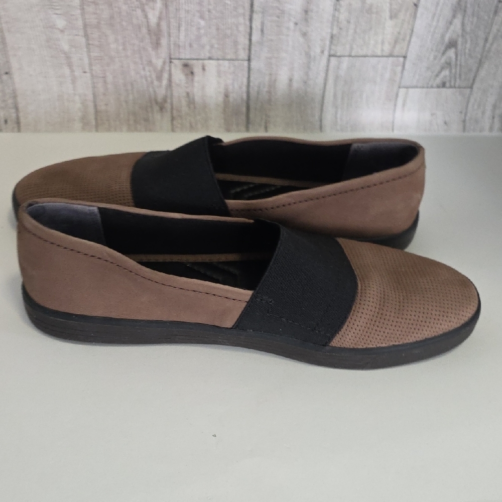 Franco Sarto Taupe Loafers - Picture 8 of 10